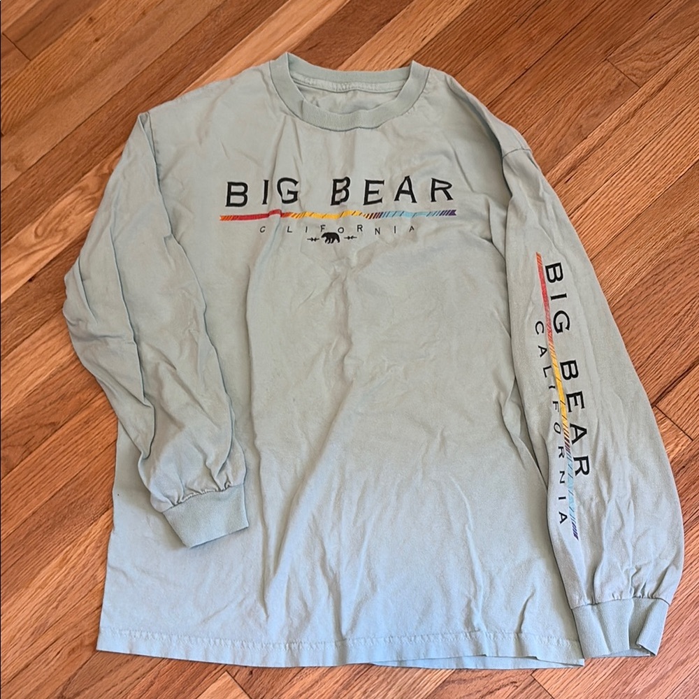mens Long Sleeve Shirt - mint